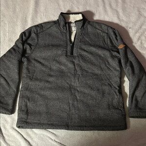 Orvis Sherpa Lined Quarter Zip-Up Pull-Over